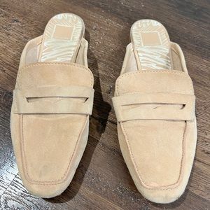 Dolce Vita Loafer Slides - Tan & Black